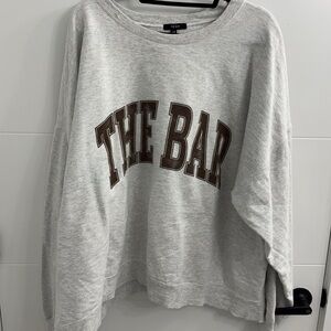 The Bar Varsity Sweatshirt